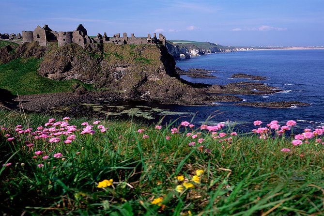 Dublin to Belfast Titanic, Dunluce Castle & Giant's Causeway Tour - The Antrim Coast Road to Dunluce