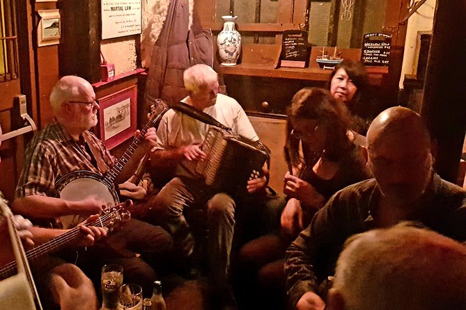 Dublin & Wicklow Mountain Pub Tour small group tour max 15 people - Bray finishes the evening with traditional music