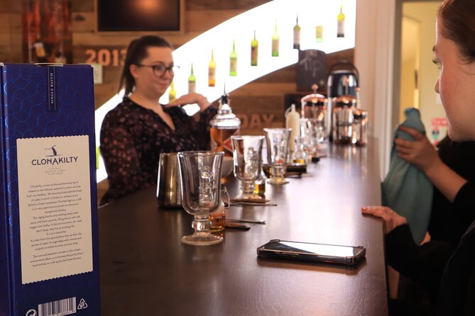 Experience Irish Coffee Masterclass in Ireland - Sitting down with your finished drink