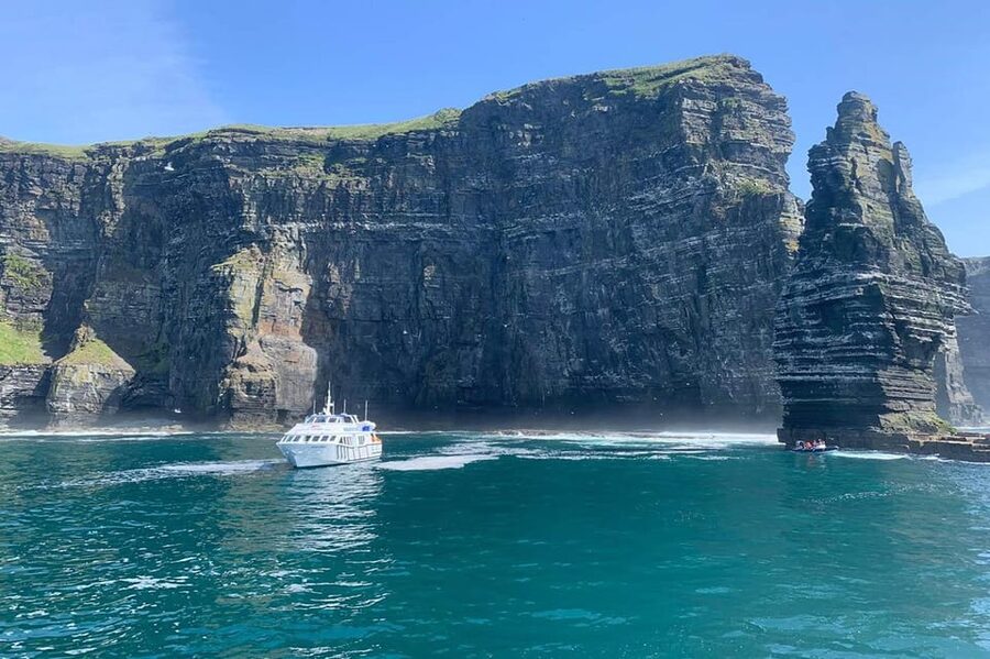 From Doolin: Cliffs of Moher Boat Tour - An Branán Mór and the bird colonies