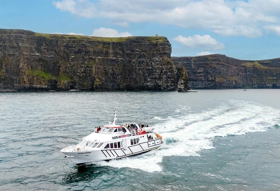 From Doolin: Cliffs of Moher Boat Tour - Hag’s Head and the return along the cliffs