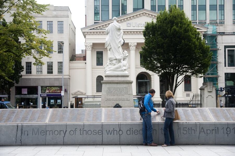 From Dublin: Belfast, Monasterboice & Birthplace of Titanic - The Titanic docks and Belfast’s industrial story
