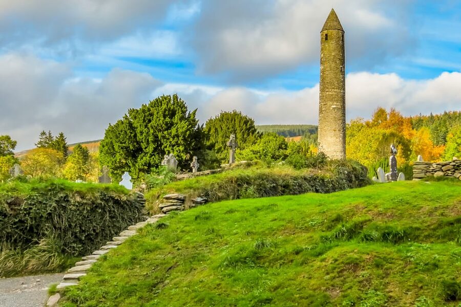 From Dublin: Wild Wicklow Mountains and Glendalough Tour - Walking between the upper and lower lakes