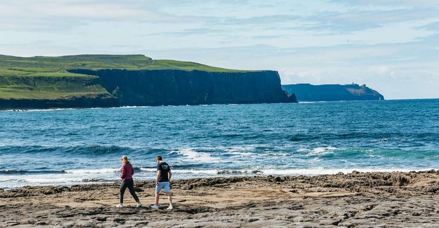 From Galway: Aran Islands & Cliffs of Moher Full-Day Trip - The road from Galway through the Burren