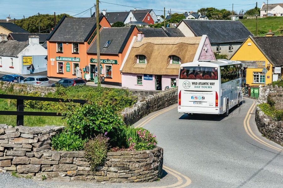 From Galway: Aran Islands & Cliffs of Moher Full-Day Trip - The ride back through Clare