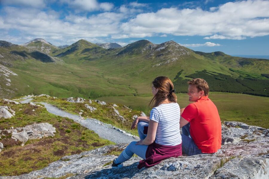 From Galway: Connemara National Park Full Day Tour - Diamond Hill in good weather and bad
