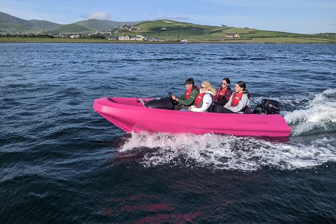 Funky Pink Self Drive Boats - The safety briefing comes first