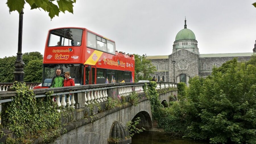 Galway: City Sightseeing Hop-On Hop-Off Bus Tour - Spanish Arch and the Long Walk