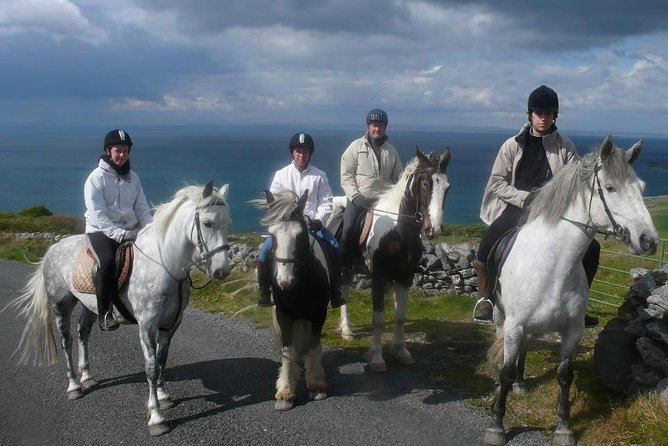 Horse riding - Burren Trail. Lisdoonvarna, Co Clare. Guided. 3 hours. - A three-hour ride or four hours in the saddle