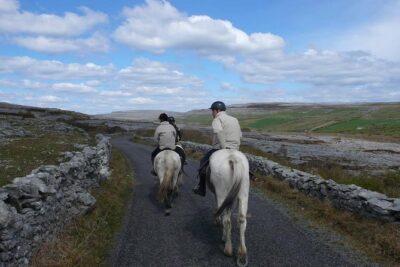 Horse riding – Burren Trail. Lisdoonvarna, Co Clare. Guided. 3 hours.