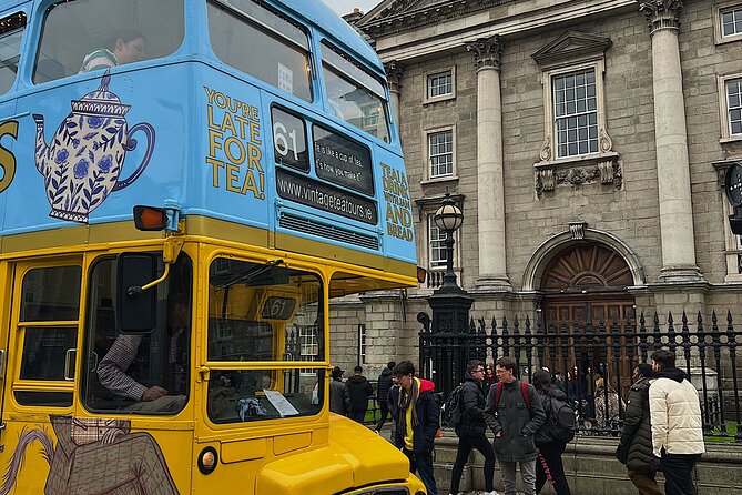Irish Afternoon Tea on 1960s Vintage Bus in Dublin - Wood Quay, O’Connell Street, and Phoenix Park