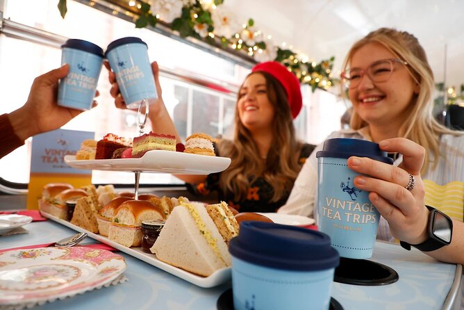 Irish Afternoon Tea on 1960s Vintage Bus in Dublin - Stories, music, and the pace of the ride