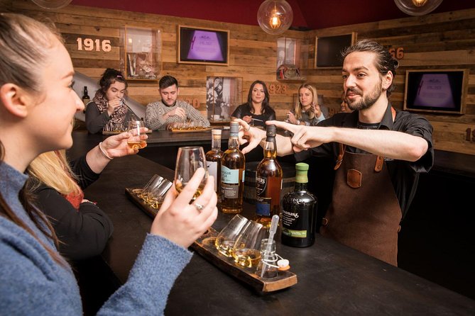 Irish Whiskey Museum: Whiskey Blending Experience - Four glasses and a lesson in flavor