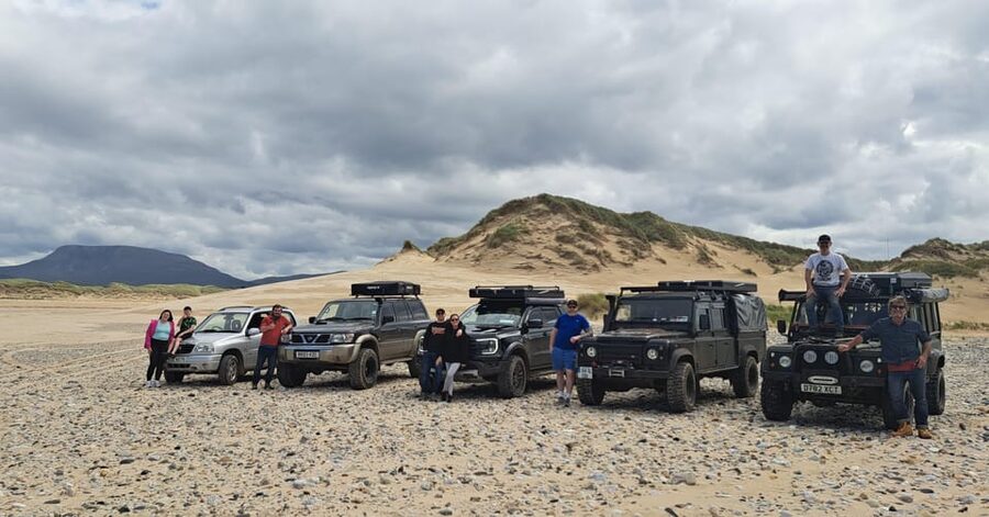 Off Road Tour of Donegal - The hard part: mud, rocks, hills, and streams