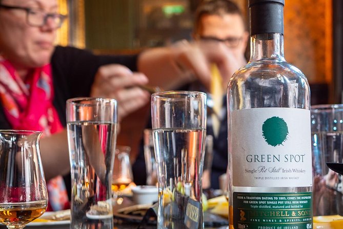 Premium Whiskey and Food Tasting in Dublin - Cheese, chocolate, crackers, and fruit with the whiskey