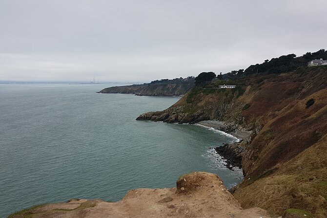 Private Howth Coastal Walk - Lambay Island from the Howth coast