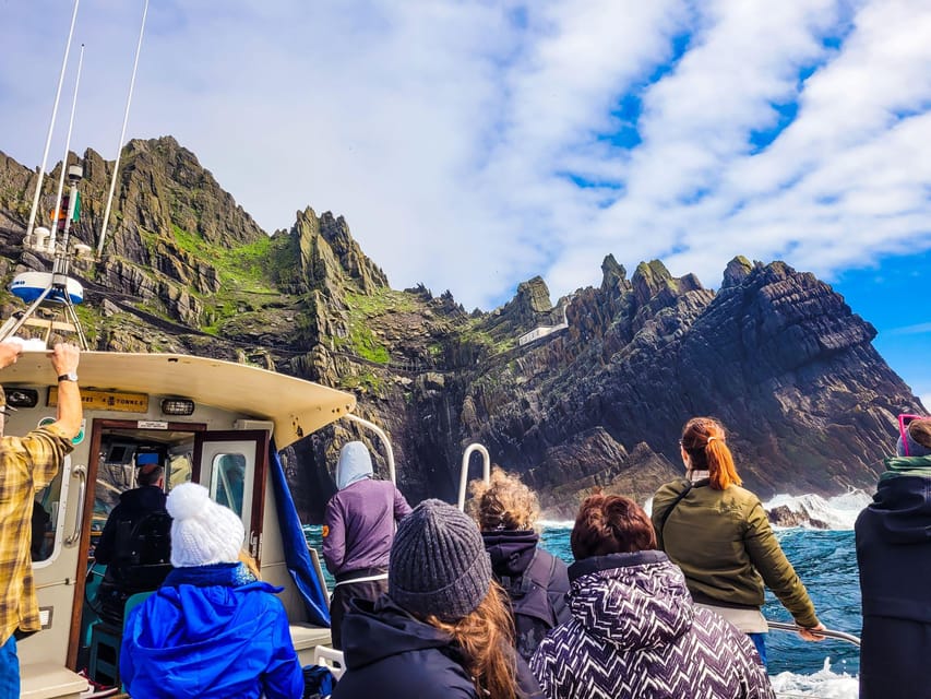 Skellig Michael: Skellig Sightseeing Cruise with AquaTerra - Kerry Cliffs, Puffin Island, and the open Atlantic