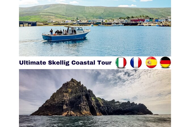 Skellig Michael : Ultimate Skellig Coast Tour with AquaTerra - Bray Head Tower and the first coastal views