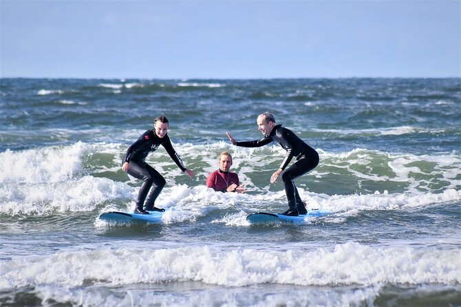 Sligo surfing. Sligo. Guided. 2½ hours - Booking details that affect your day
