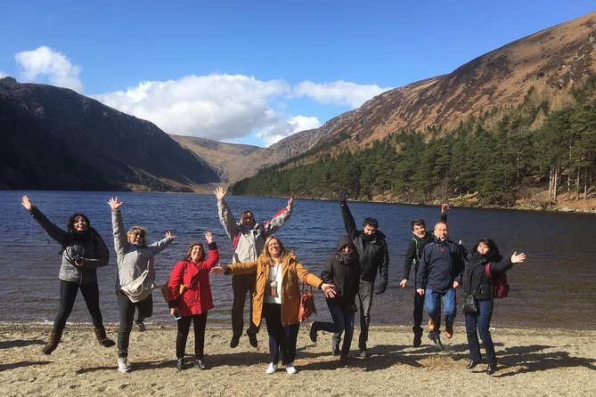 Spanish Glendalough And Powerscourt Tour - Walking to Upper Lake Through Trees and Ferns