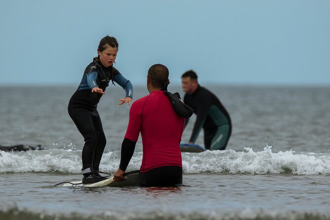 Surf Lesson Experience in Strandhill - About one hour catching waves in the Atlantic