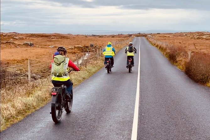 Taste of Connemara Tour by Electric Fat Tyre Bike - Barna views across Galway Bay