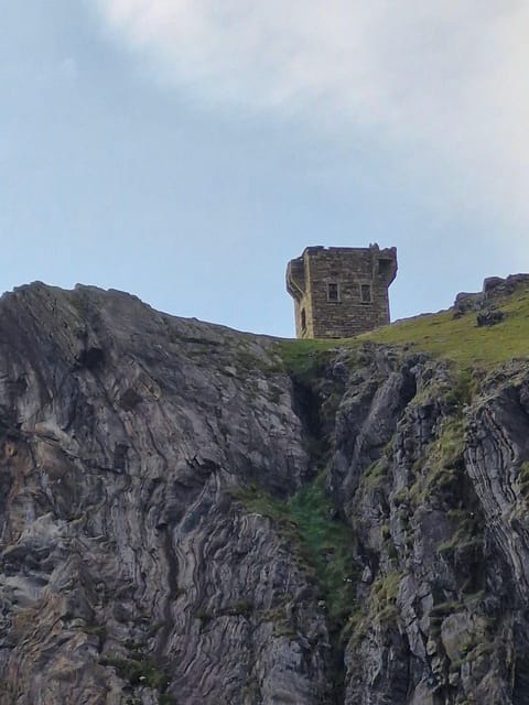 Teresa's slieve league tour - Reaching the Slieve League viewpoint