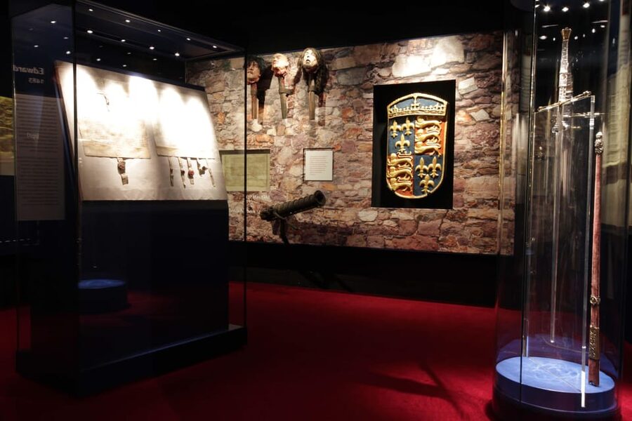 Waterford Treasures: Medieval Museum Entry Ticket - The cloth-of-gold vestments are the visual centerpiece